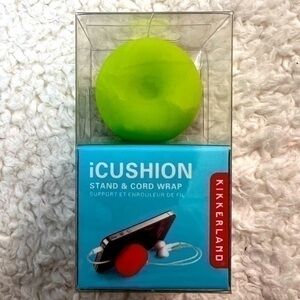 ☀️2/$14☀️Kikkerland iCushion Stand & Cord Wrap